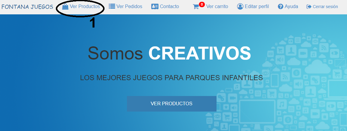 Comprar - Paso 1